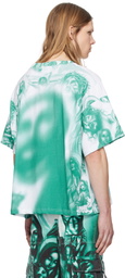 Gerrit Jacob White & Green Oversized T-shirt