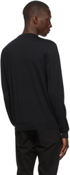 Ermenegildo Zegna Black Cashmere Sweater