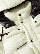 Moncler Genius - 7 Moncler FRGMT Hiroshi Fujiwara Quilted Shell Hooded Down Jacket - White