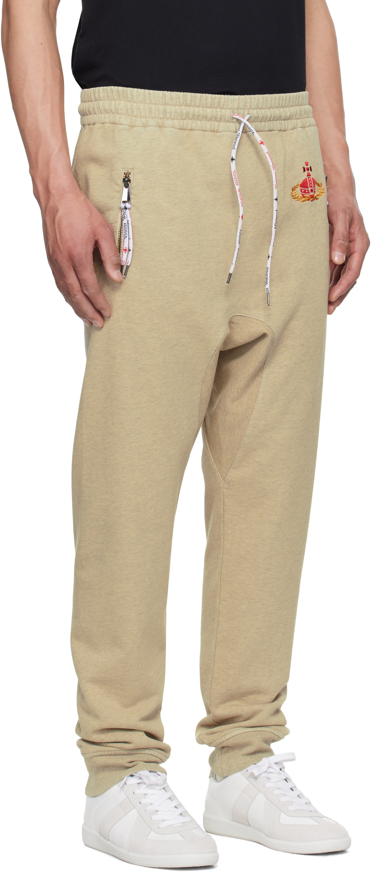 Vivienne Westwood Beige Football Sweatpants