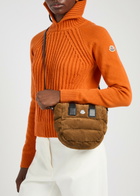Moncler Caradoc Micro Suede Cross-body bag - Brown - One Size