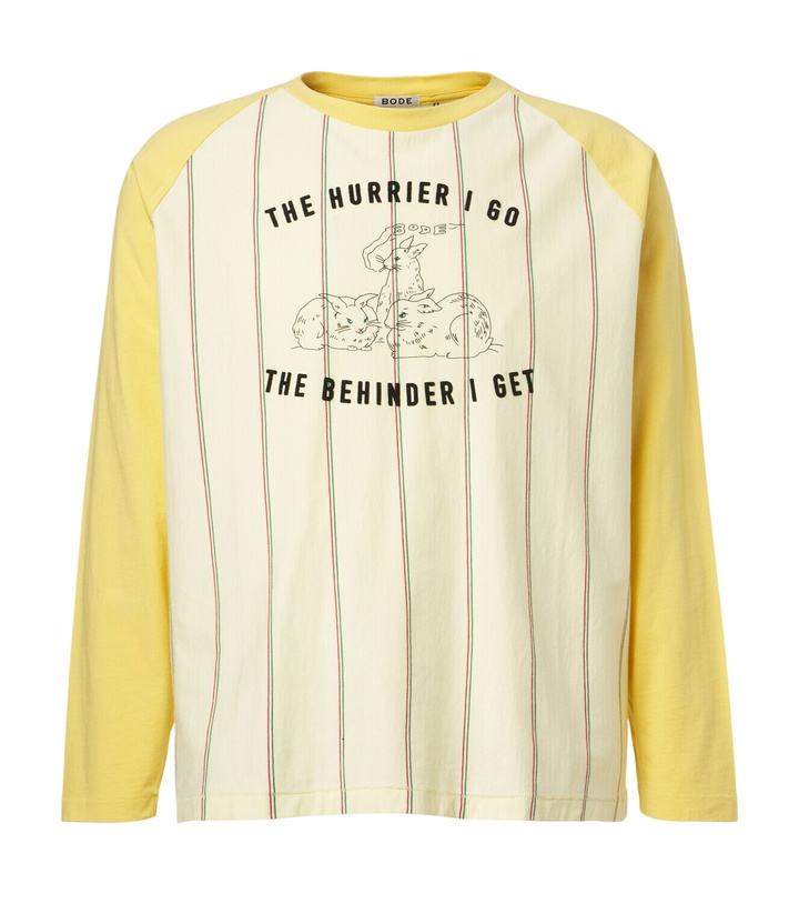 Photo: Bode Summertime cotton jersey T-shirt