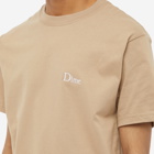 Dime Men's Classic Small Logo T-Shirt in Camel