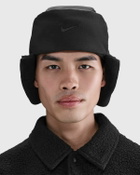 Nike FLY CAP PUFFER TRAPPER L Black Mens Hat