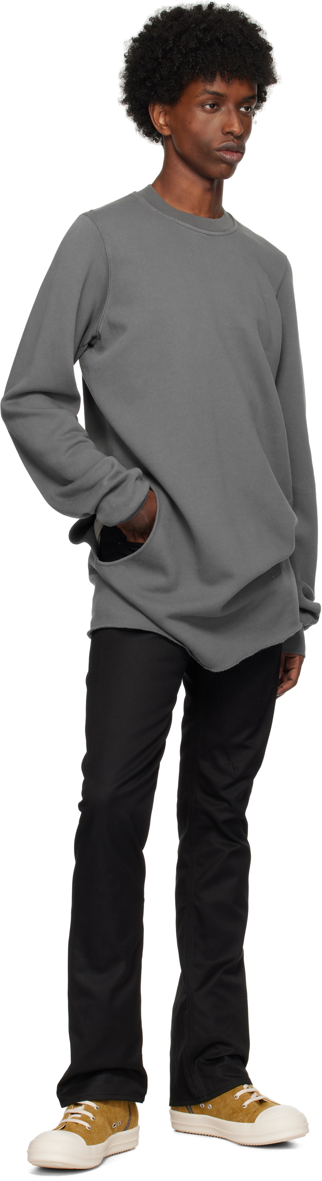 Rick Owens DRKSHDW Black Porterville Jim Cut Jeans Rick Rick Owens DRKSHDW Black Porterville Jim Cut Jeans Rick
