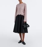 Prada Prada Bonnie Mini leather top-handle bag