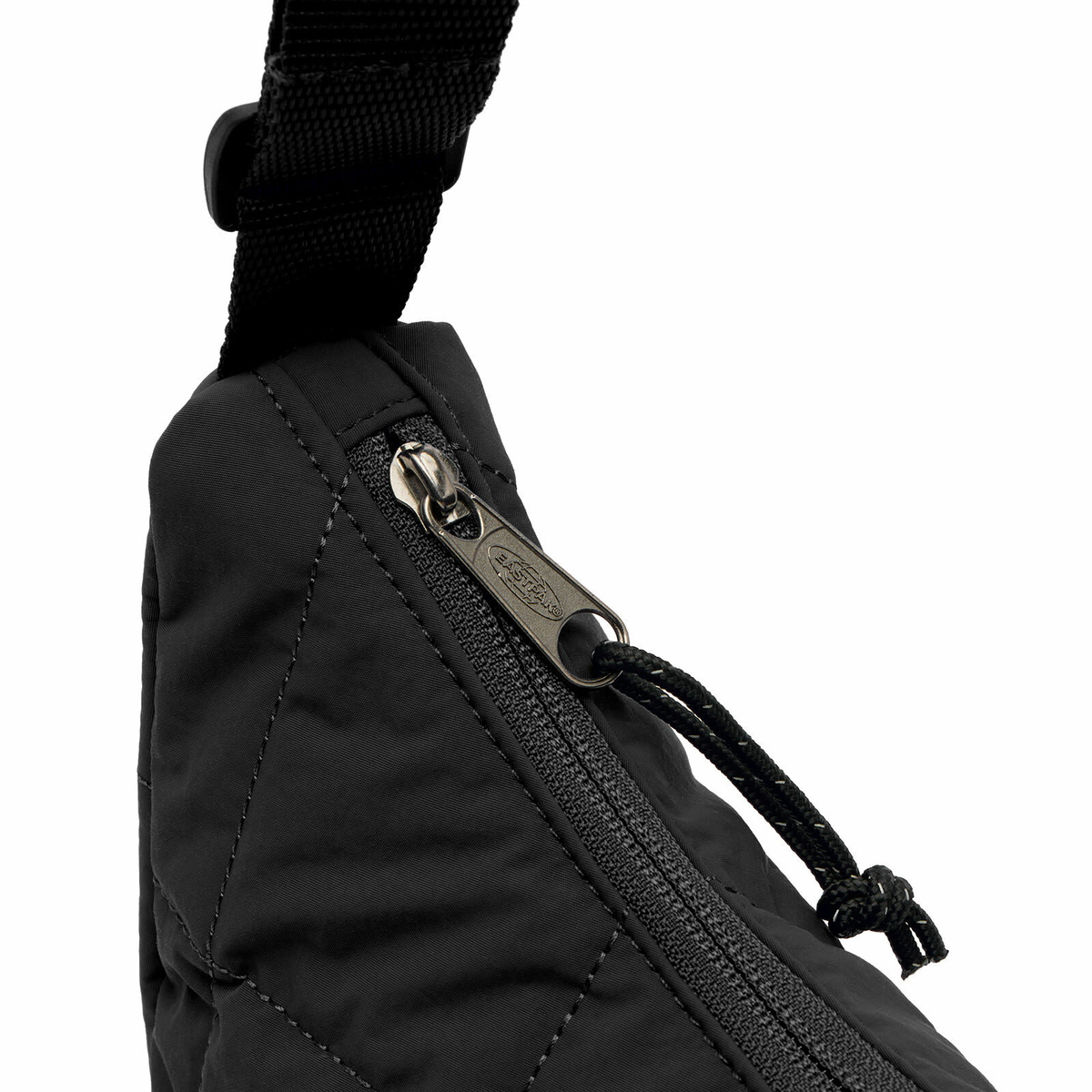 Eastpak Half Moon Cross Body Bag in Puff Checks Black 