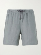 SEASE - Cod-2 Straight-Leg Hemp Drawstring Shorts - Green