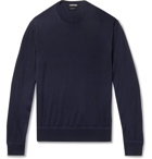 TOM FORD - Cashmere and Silk-Blend Sweater - Blue