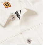 Human Made - Embroidered Denim Jacket - White