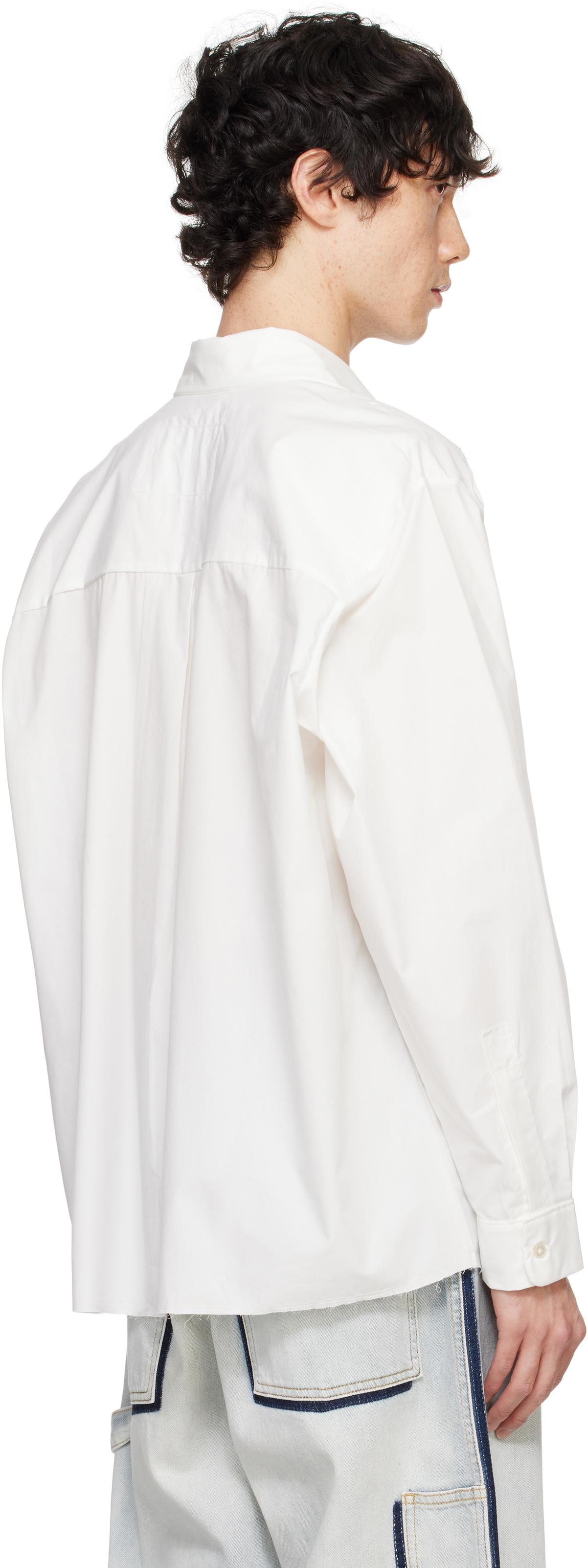 Camiel Fortgens White Quilted Shirt