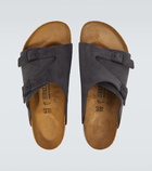 Birkenstock Zurich suede slides