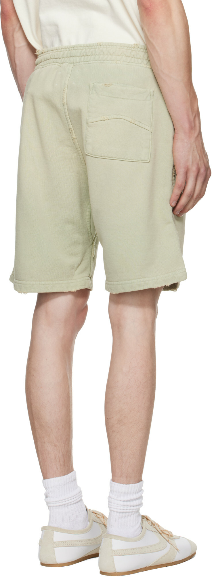 Rhude Green Classique Sweat Shorts