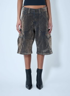 Vaquera Denim Cargo Shorts