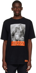 Heron Preston Black Cotton T-Shirt