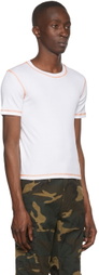 Phlemuns White Cotton T-Shirt