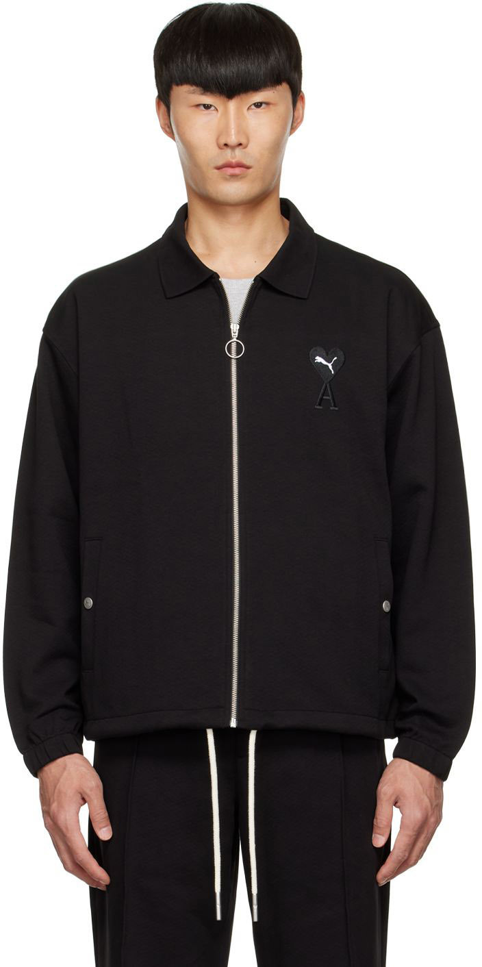 AMI Alexandre Mattiussi Black Puma Edition Jacket
