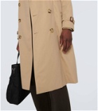 Burberry Double-breasted cotton trench coat