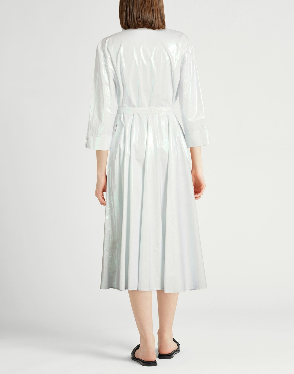 Jucca Womens Midi dress in Off white