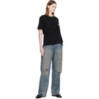 MM6 Maison Margiela Black Patch T-shirt