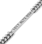 1017 ALYX 9SM - Logo-Detailed Silver-Tone Chain Necklace - Silver