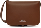 A.P.C. Brown Josh On Strap Pouch