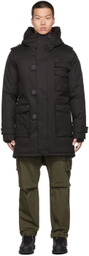 Nobis Black Shelby Military Parka
