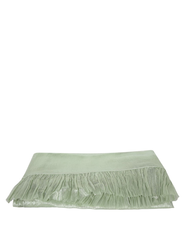 Photo: Maria Lucia Hohan Gio Silk Stole In Aqua