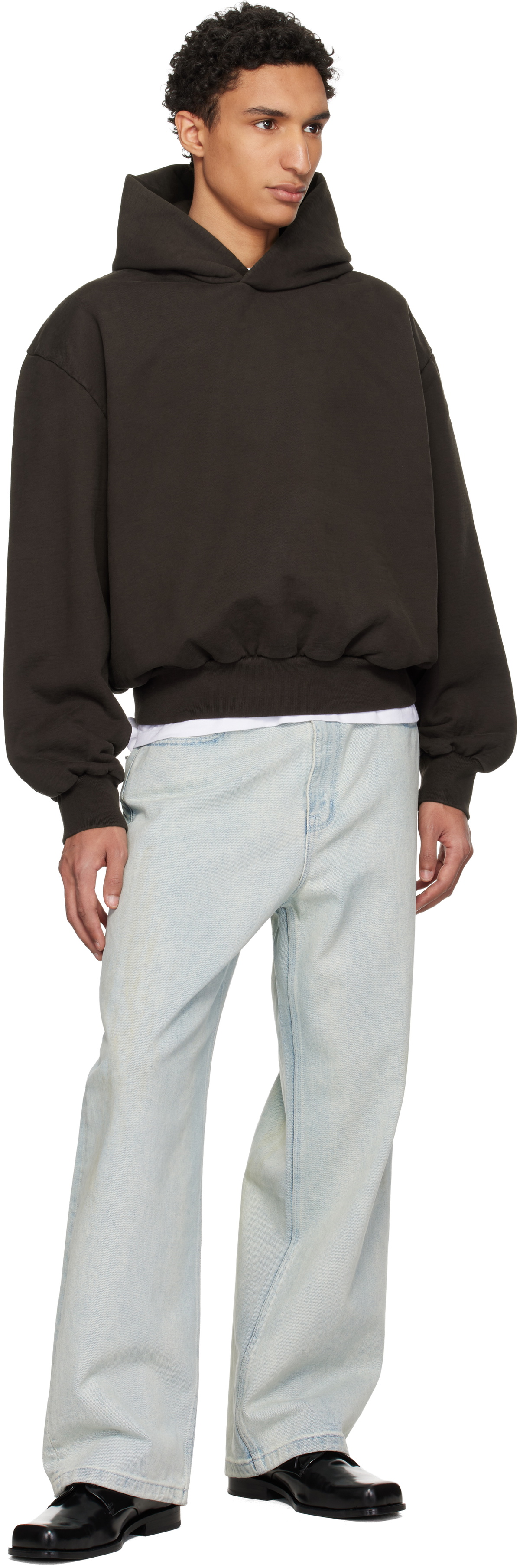 Fear of God Brown Classic Half Raglan Hoodie