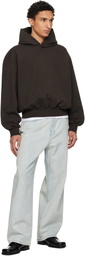 Fear of God Brown Classic Half Raglan Hoodie