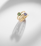 David Yurman DY Mercer® 18kt gold ring with gemstones