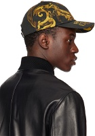 Versace Jeans Couture Black & Gold Baseball Cap