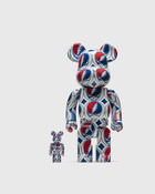 Medicom Bearbrick 400% Grateful Dead Steal Your Face 2 Pack Multi - Mens - Toys