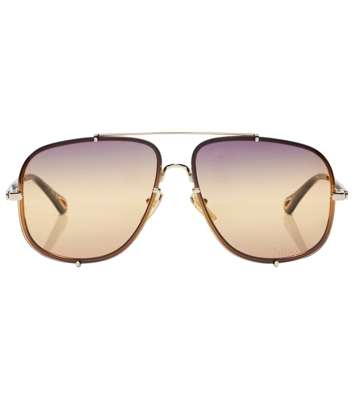 Chloe Gold Willis Sunglasses Chloe display picture 2