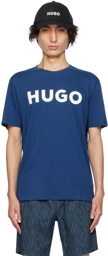 Hugo Navy Printed T-Shirt