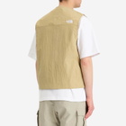 The North Face Men's Mountain Wind Vest in Khaki Stone