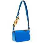 JW Anderson Women's x Run Hany Chain Baguette Anchor Bag in Blue