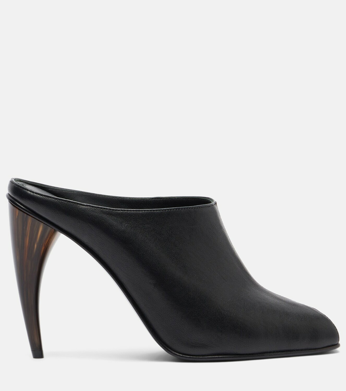 McQueen Leather mules