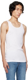 Calvin Klein Underwear Three-Pack White Classic Fit Tank Tops