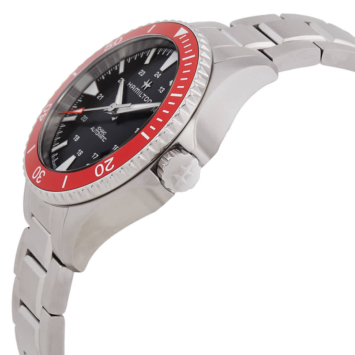 Hamilton Khaki Navy Scuba Automatic Black Dial Watch H82405130