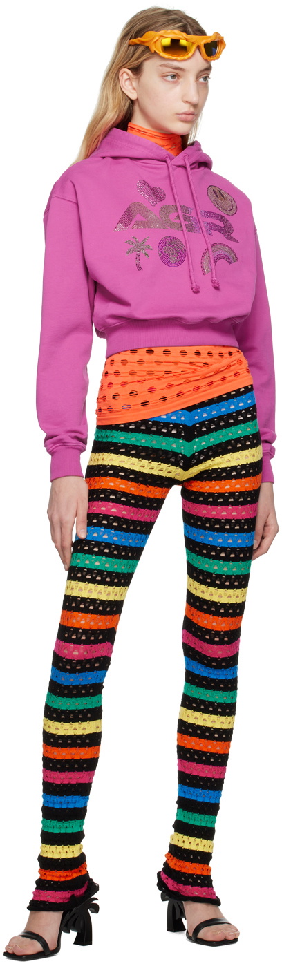 AGR Multicolor Striped Leggings