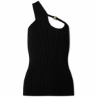 1017 ALYX 9SM Women's Buckle Webbed Knit Top in Black
