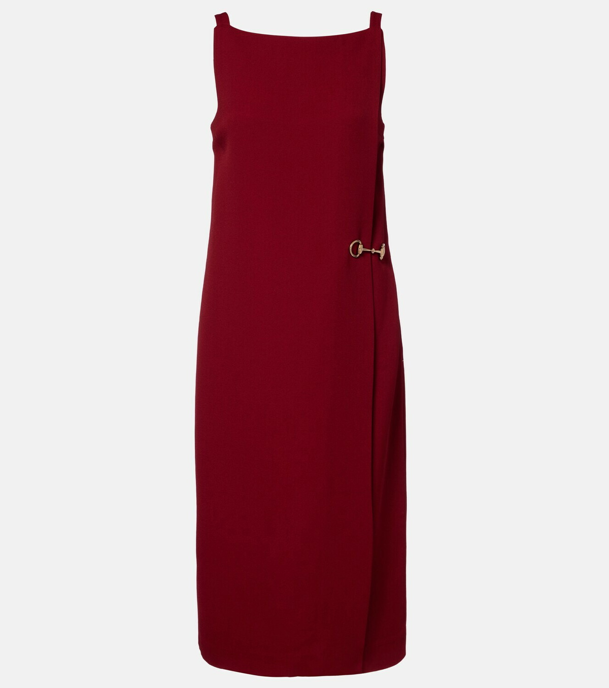 Gucci Horsebit sablé midi dress