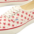 Vans Women's LX Authentic 44 Sneaker in Stars Racing Red/Marshmallow