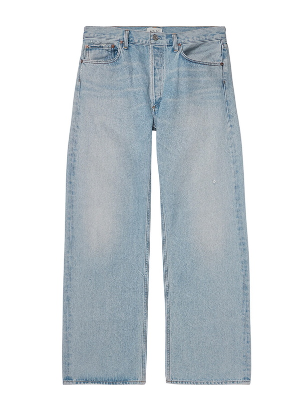 Photo: AGOLDE - Afton Straight-Leg Jeans - Blue