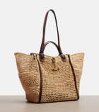 Chloé Iconic Large raffia tote bag