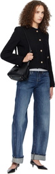 rag & bone Black Bloom Small Crossbody Bag