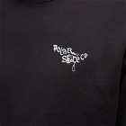 Polar Skate Co. Men's Ornament Logo Crew Sweat in Black
