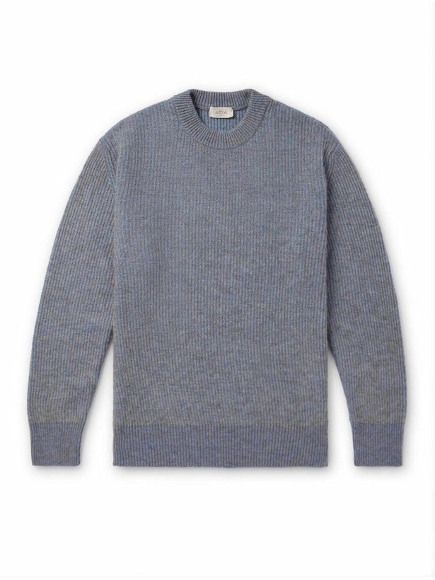 Photo: Altea - Ribbed Wool-Blend Sweater - Unknown