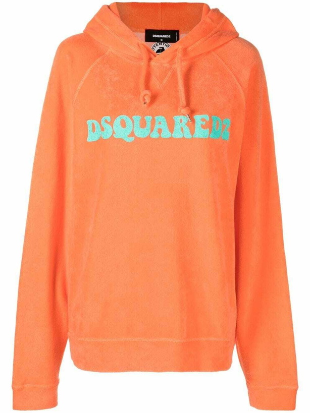 Photo: DSQUARED2 - Logo Cotton Hoodie